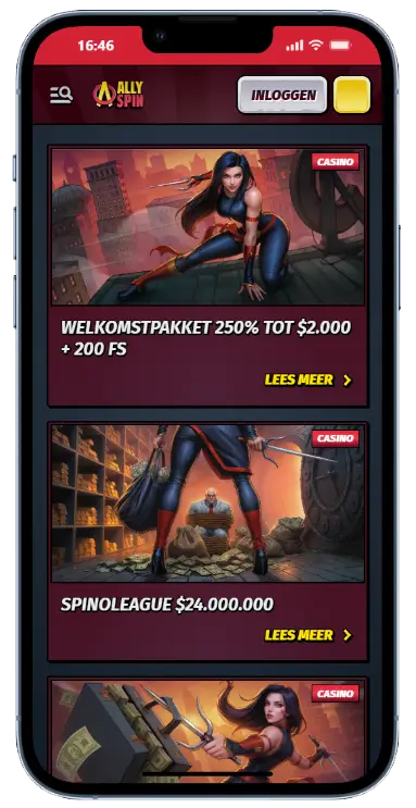 AllySpin Casino promoties overzicht