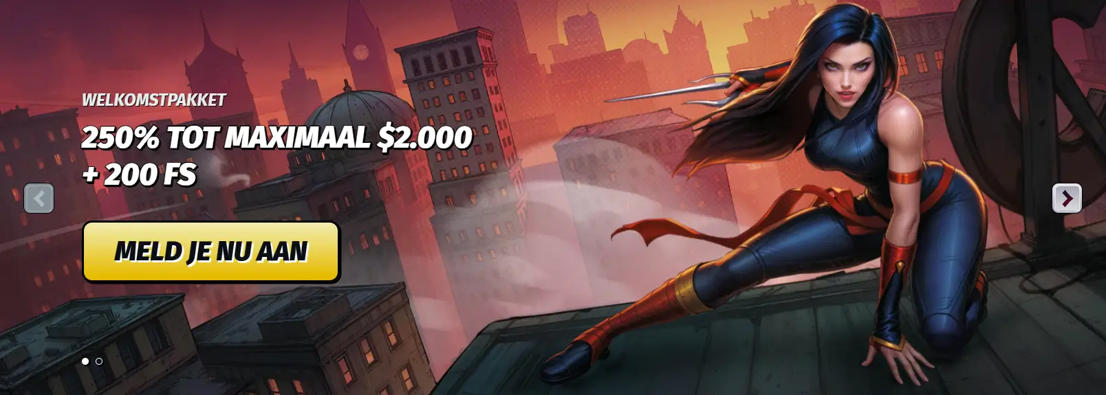 AllySpin Casino welkomstbonus banner